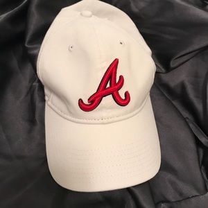 Atlanta Braves New Era White 9TWENTY Hat
